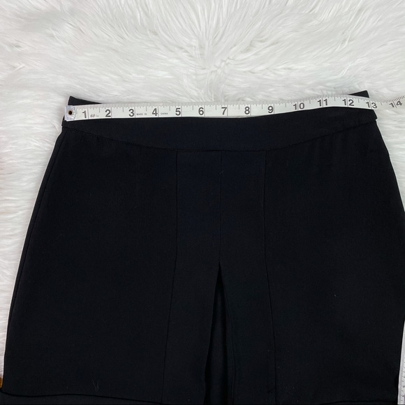 RO & DE Inverted Pleat Black Mini Skirt - Picture 6 of 7